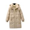 Down Padded Jacket Women's Winter 2025 New Cotton Jacket Mid-length Korean Version Loose Hooded Thickened Warm Jacket Padded Jacket