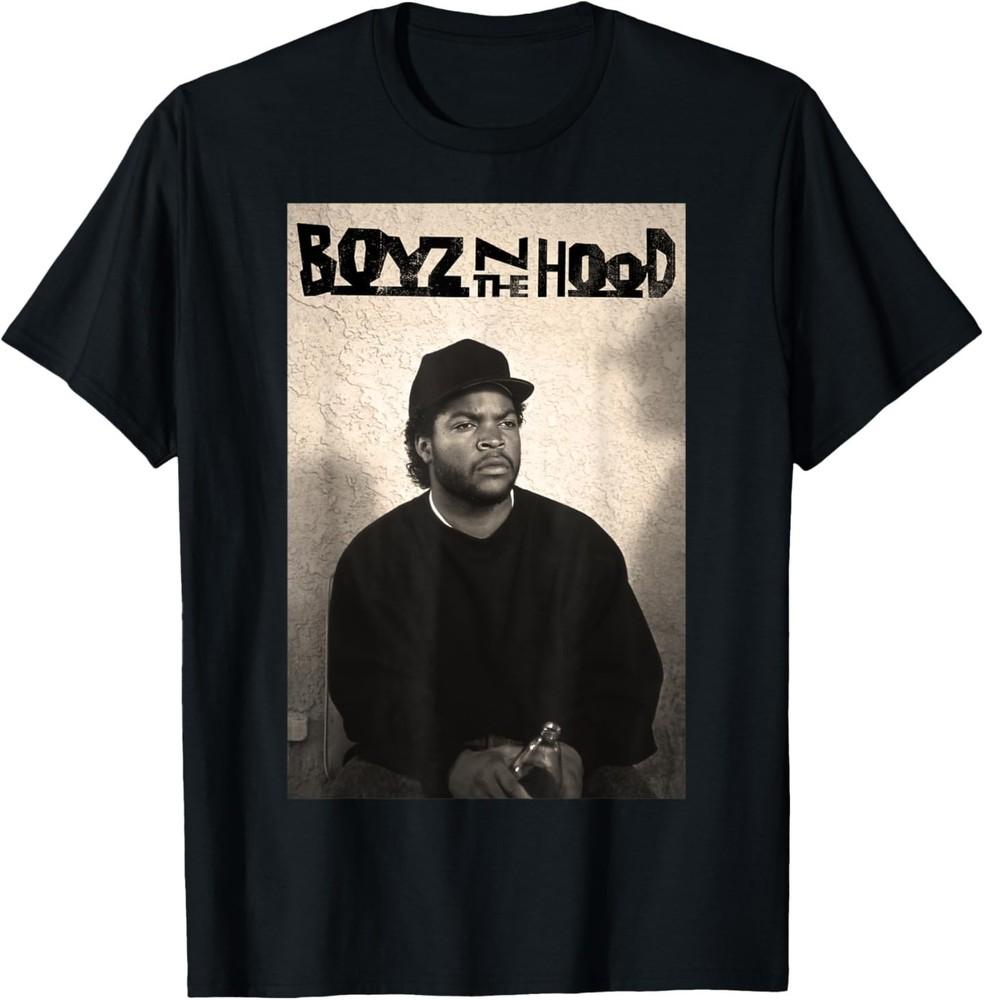 Boyz N The Hood Doughboy Mean Mug Photo Logo T-Shirt