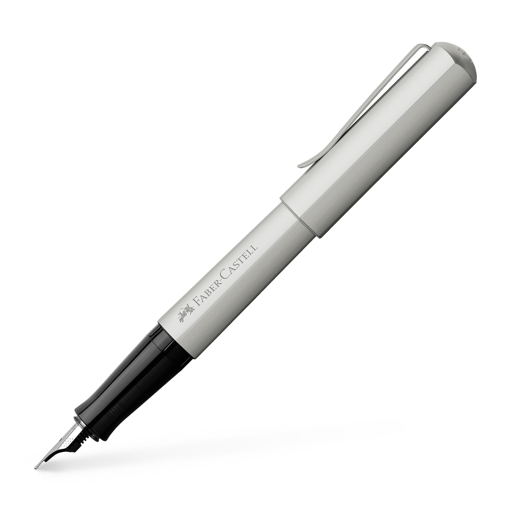

EF Hexa Silver Matte Перьевая ручка Экстра Тонкое перо Официально Импортировано FABER-CASTELL, Перо, 150592, Двойного назначения,