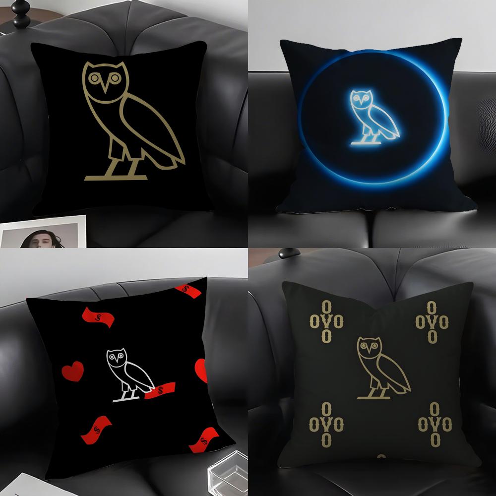 DDrake OvO OWL Brand Cushion Cover Pillowcase Ultra Soft Skin Friendly Fabric Cloud Like Comfort Concealed Zipper