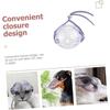 Breathable Cat Muzzle Mask Adjustable Pet Grooming Mask Kitten Mouth Cover  Prevent Biting