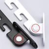 Window Restrictor Latches Adjustable Window Limiters Carbon Steel Window Lock Hardware for Home Office Easy To Install