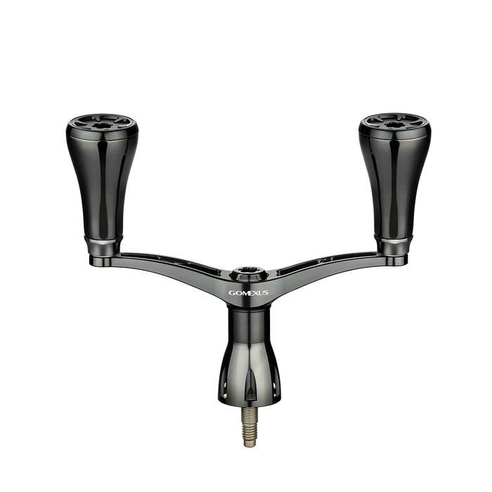 Gomexus CY82 Reel Handle - Shimano Spinning Reel - Double Handle - 82mm - Titanium Knob