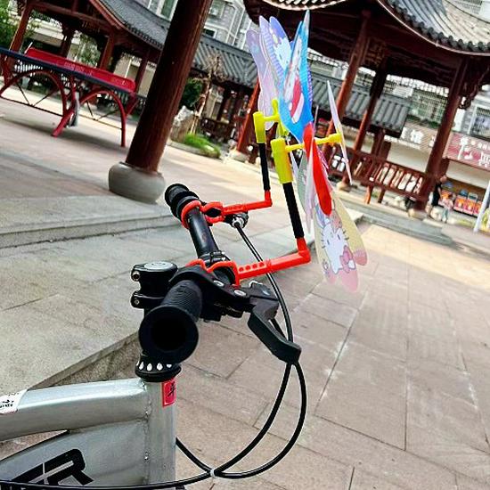 Cartoon Windmill Toy for Strollers, Bicycles, and Scooters