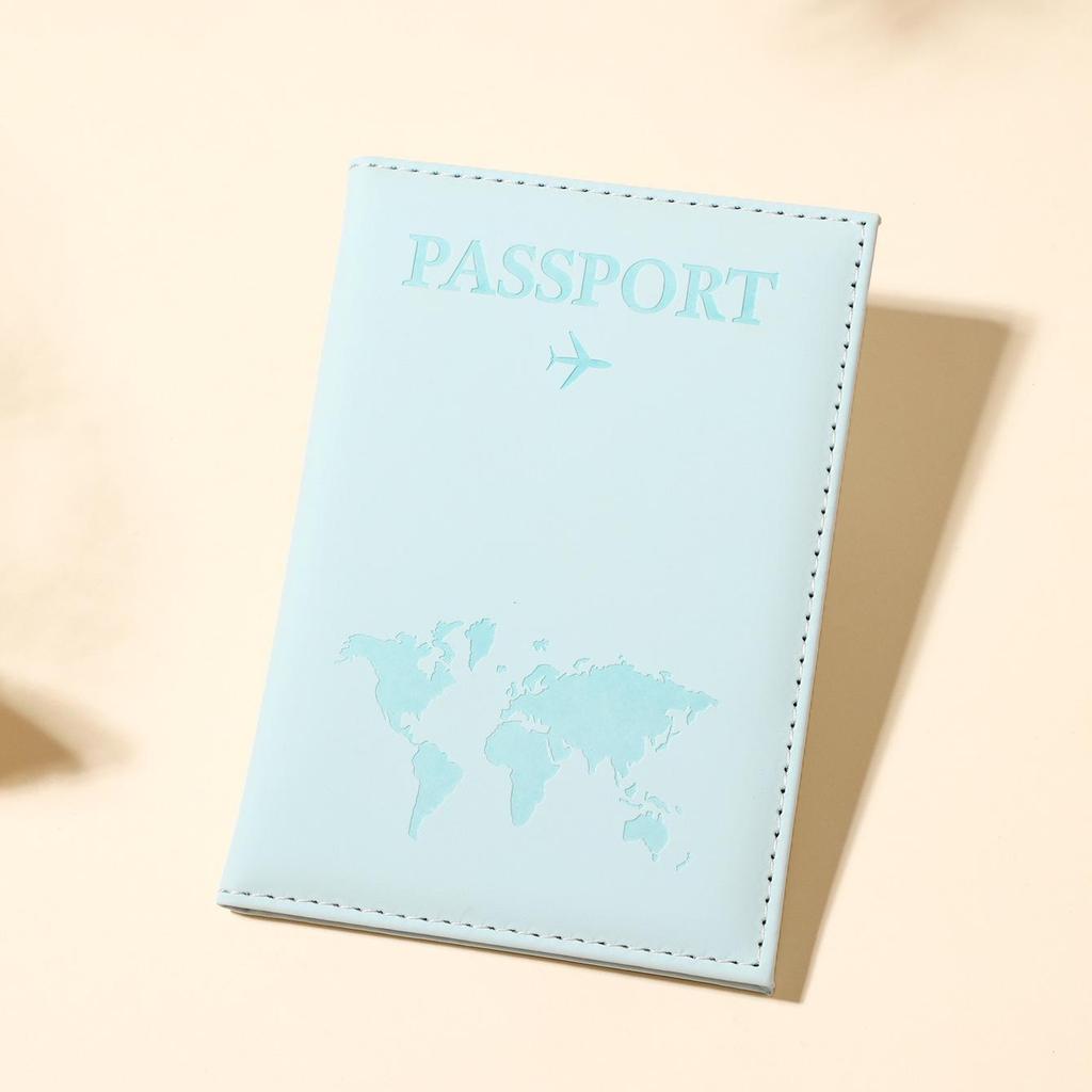 Custom Color-Changing PU Passport and Ticket Holder