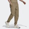 Adidas Originals Trefoil Logo Solid Joggers With Cuffs Men Bottoms Brown H62547