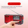 Multi-functional FM Radio Portable Bluetooth Speaker with LED Display Flashlight Support U Disk TF Card AUX Time Lyrics Display