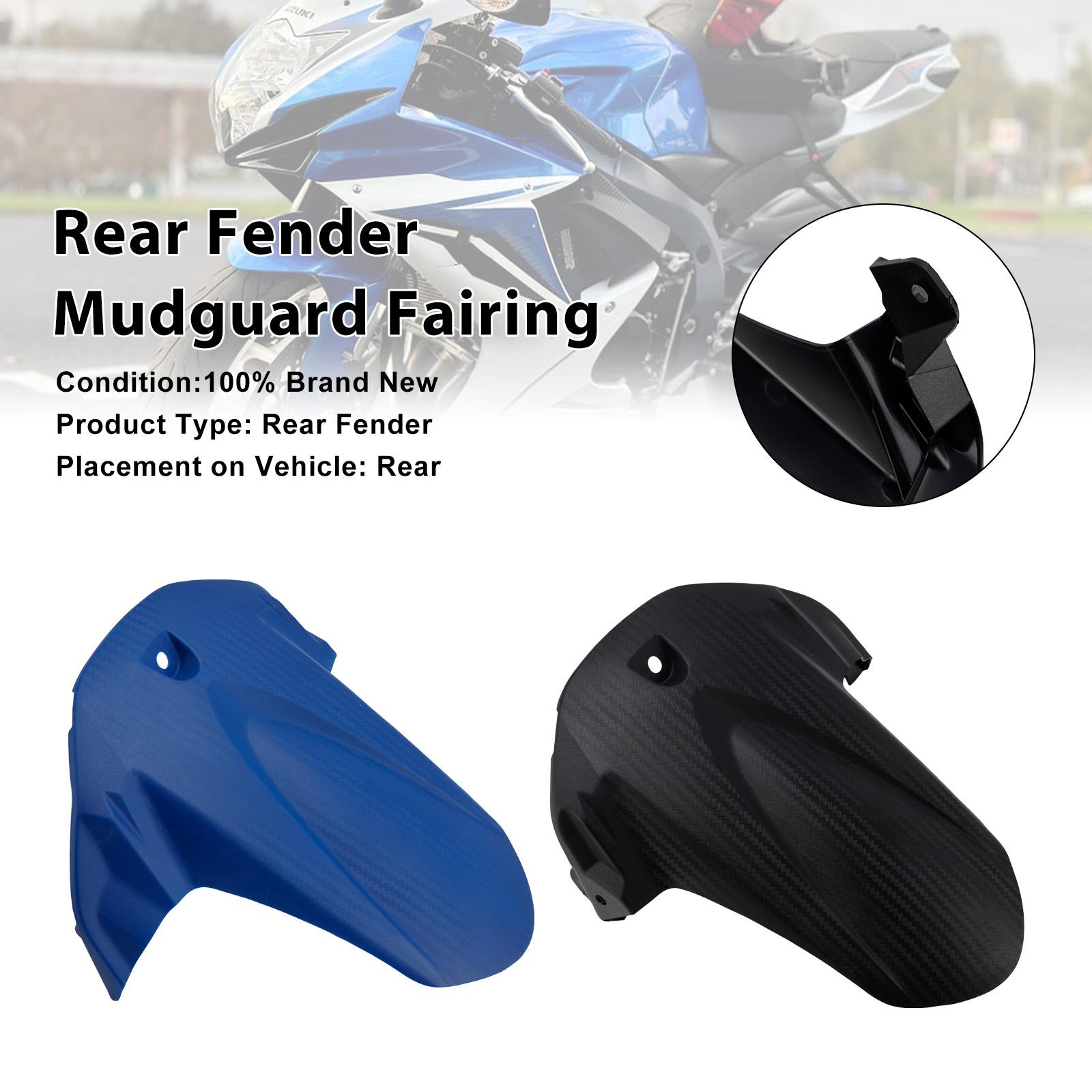 Rear Fender Mudguard Fairing For Suzuki GSXR600 GSXR750 2011-2025