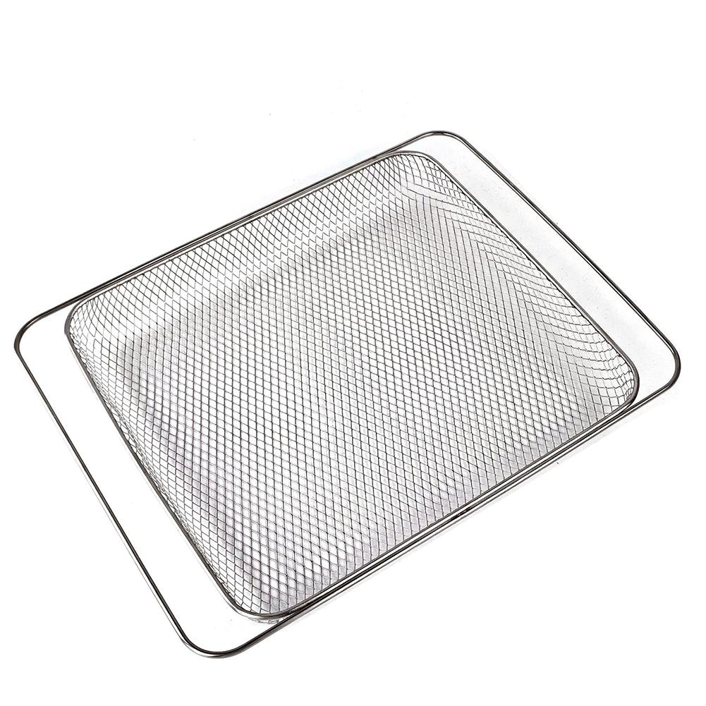 Easily Cleanable Stainless Steel Air Fryer Basket Designed for Compatibility with Models Like the DT251 & More
