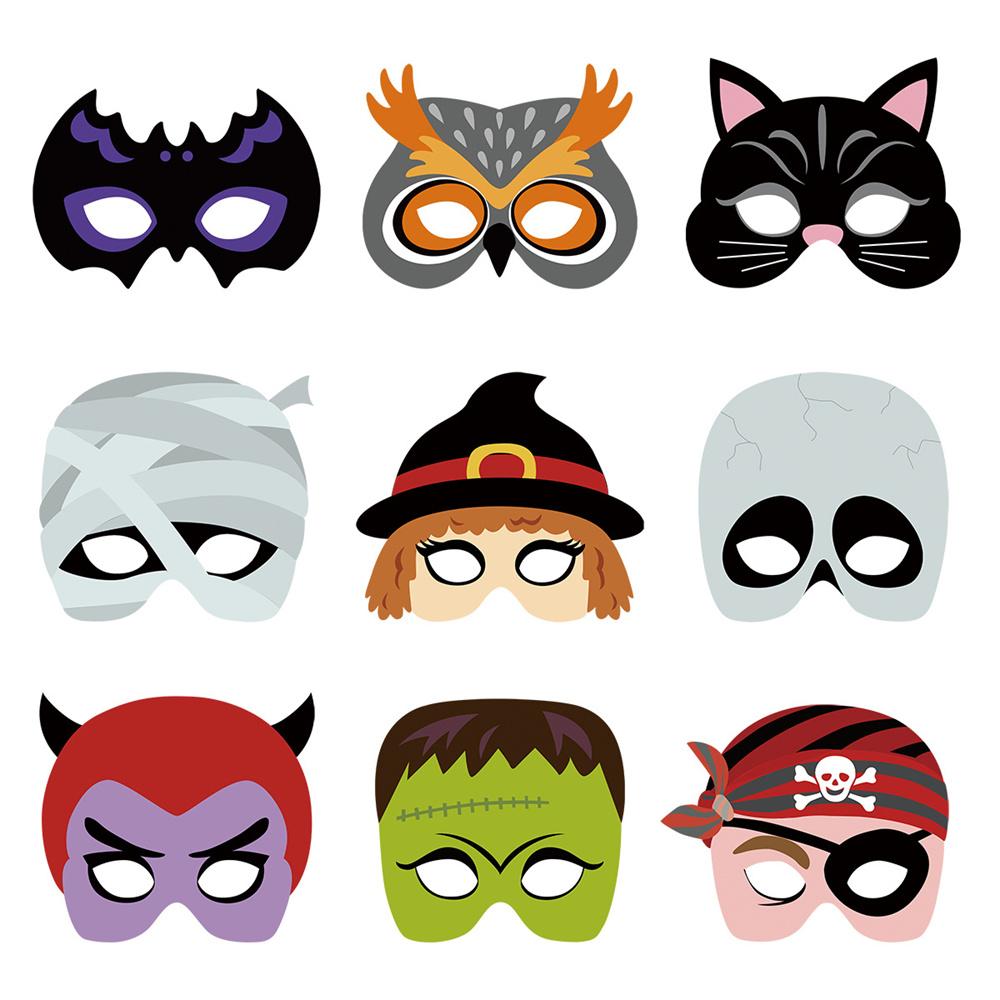 

Costume Mask Durable Cartoon Halloween Masks Best Selling High Quality Costume Mask Half Face Mask Exquisite Party Widely Used 22 X 1943cm