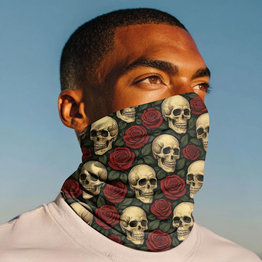 Outdoor Cycling Mask Fashion Printed Headscarf Neck Scarf