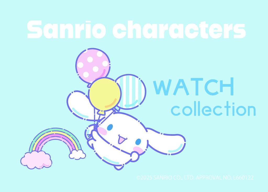 Fieldwork Women's Sanrio Analog Strap Watch, Cinnamon, Blue (SNR004-2)