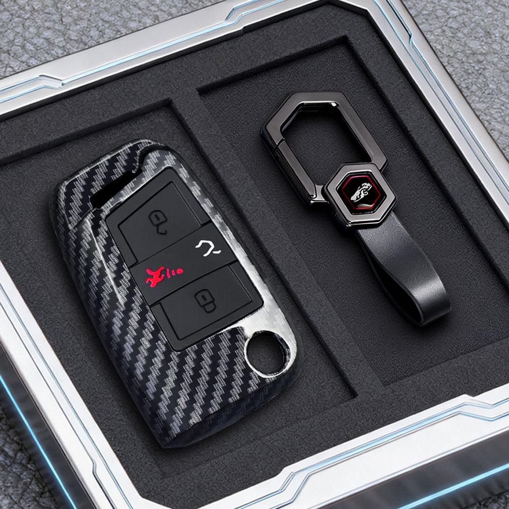 

4 Buttons New Abs Car Key Case Cover Fob For Volkswagen Vw Golf 7 Alltrack Mk7 Tiguan Seat Ateca Leon Fr 2 Ibiza Skoda Octavia