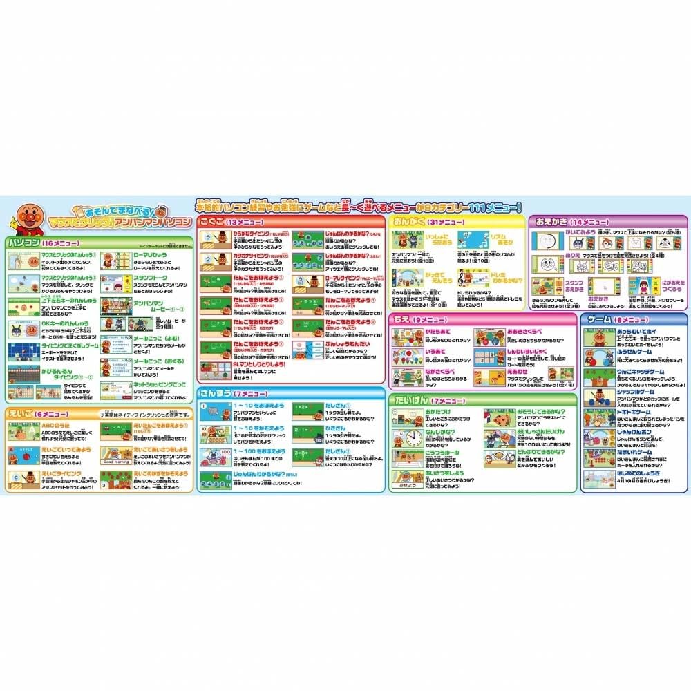 [BANDAI] Anpanman Play and Learn! Mouse Click! Anpanman PC