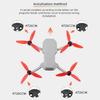 2 Pairs Low Noise Propeller for Mavic Mini 2/for Mavic Mini Flying Wing 3-Blade