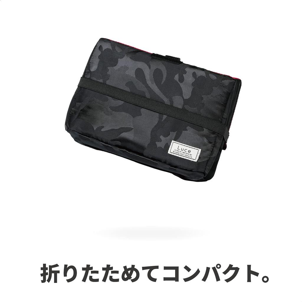 Kenko LUCE Kamerainnenbox Schwarze Tasche, S, 1,7L, Camouflage, AOS-LU1IB S-BKC