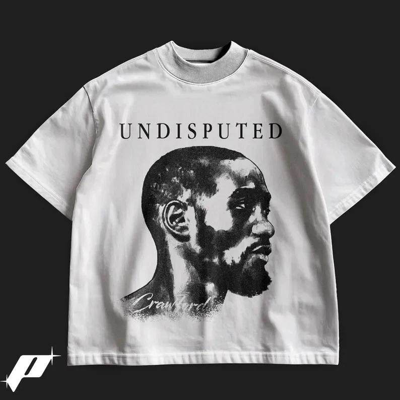 Terence Crawford Undisputed Oversized T-Shirt , Boxing Fan Shirt XXXL