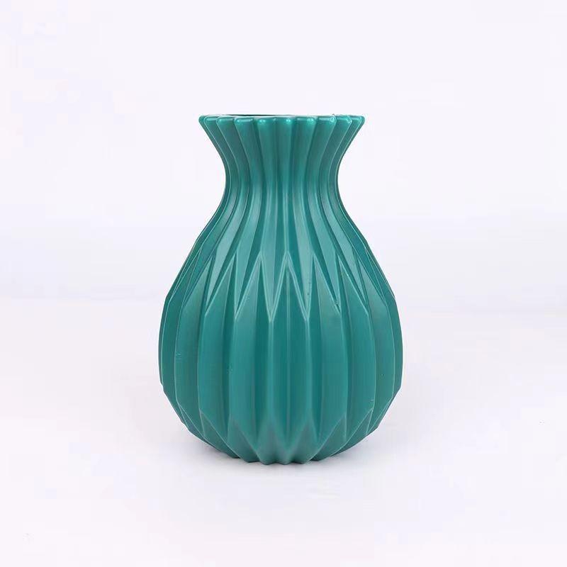 

Water Ripple Plastic Vase Simple Nordic Style Decoration For Bedroom Living Room Home Decor Vase Water Storage Flower Planter