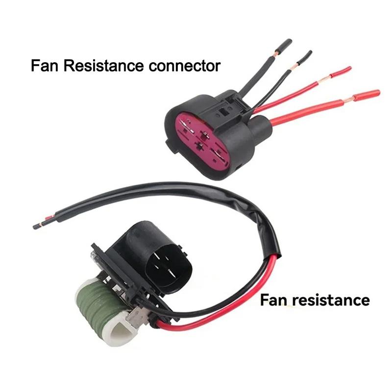 Automobile Blower Resistor Connector Set 13427160 13427161 13289627 for Aveo Verano Car Relay with Easy Tallation