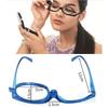 New Rotating Makeup Reading Glasses Women Portable Folding Presbyopia Eyeglasses Fashion Retro Colourful Frame Optical Eyewear