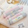 Cartoon Candy Cotton Long Pillow With Removable Cover For Girls And Boys Sleep Comfort