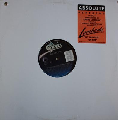 12-Zoll Schallplatte ABSOLUTE - Gotta Lambada 4973191 Epic 1990 US Dance & Electronica Gebraucht