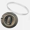 Aesthetic Appeal Aluminum Alloy Headlight Switch Trim Ring Compatible With