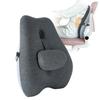 Chair Back Cushion Memory Foam Lumbar Support Cushion with Adjustable Slider Ergonomic