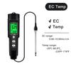 Soil Ph Meter Tester EC Meter for Soil PH TDS CF Sunlight Moisture Humidity Garden Temp Soil Moisture Sensor Gauge Optional
