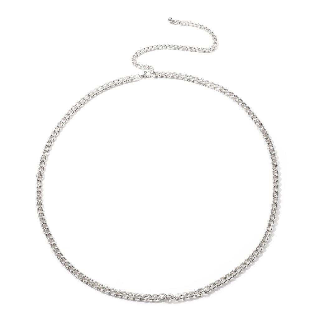 Summer Beach Metal Body Chain Waist Chain Accessories for Women Sexy Bikini Body Jewelry Belly Waist Chains Belt Waistband Gift