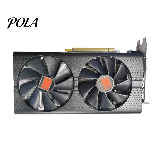 Desktop Video Card RX580 Graphics with Dual Cooling Fan 8GB GDDR5 256-Bit DP/HDMI-compatible PC Gaming Computer Accessories