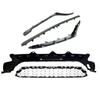 Geely 16-17 King Kong Lower Grille Assembly with Electroplated Front Bumper Bright Strip