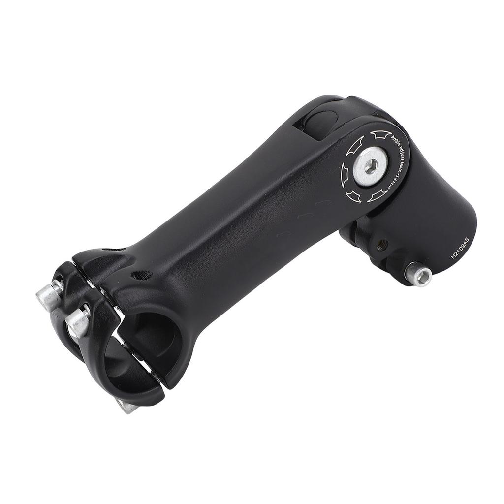 Adjustable Bike Stem 90 Degree Aluminum Alloy Bike Handlebar Riser Extender for Mountain Bikes 28.6x31.8/110