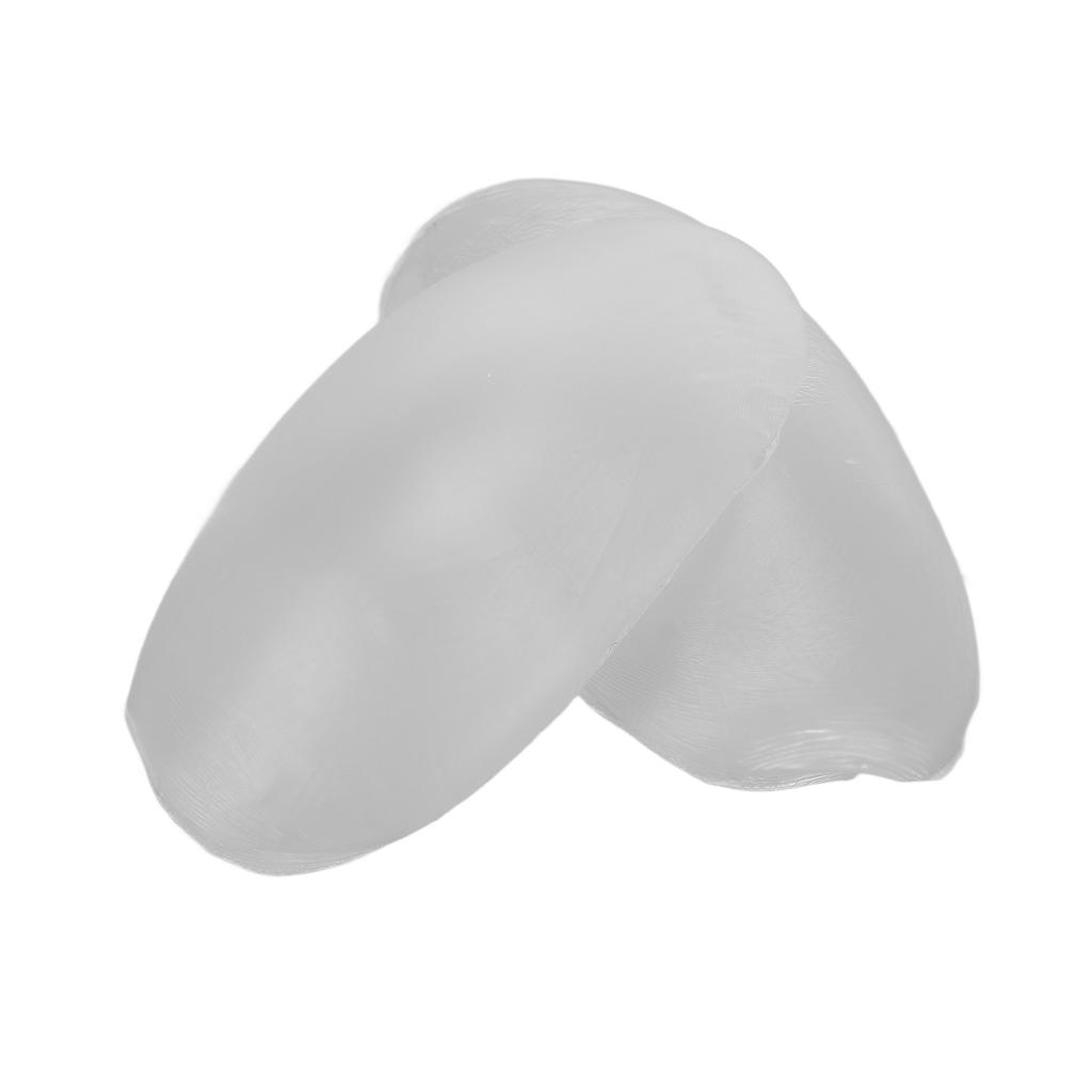 2pcs Shoulder Pads Soft Silicone Self Adhesive Prevent Slip Reusable Shoulder Push Up Pads