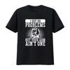 Lässiges Streetwear T-Shirt mit Aufdruck '99 Problems' und gekreuzten Boxhandschuhen, vintage, dehnbar, vielseitig, Grafik