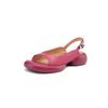 Sandals for Women's Summer 2025 New Versatile Casual Sandals with Thick Sole and Straight Buckle Strap Beach Sandals