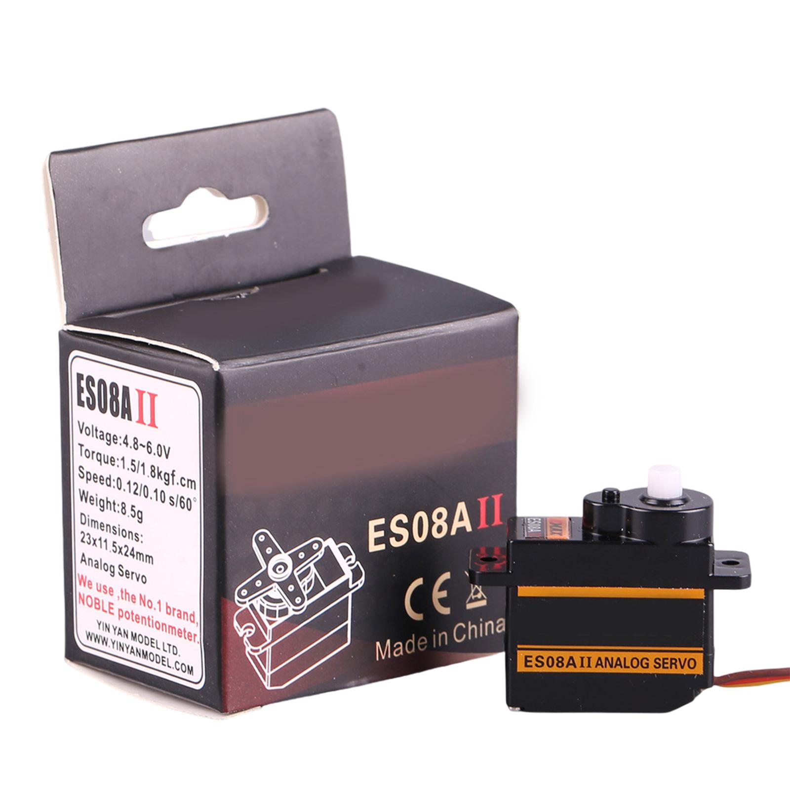 

Performances Servo Motor EMAX ES08A 9g Micros Servo for UAVs and Model Planes, 0.12sec Speed 1