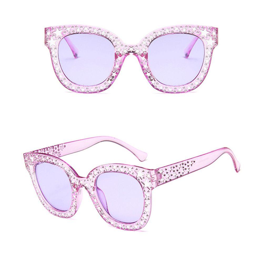 Retro Crystal Rhinestone Frame Female Shades Oversized Sunglasses Women Sunglasses Square Sunglasses