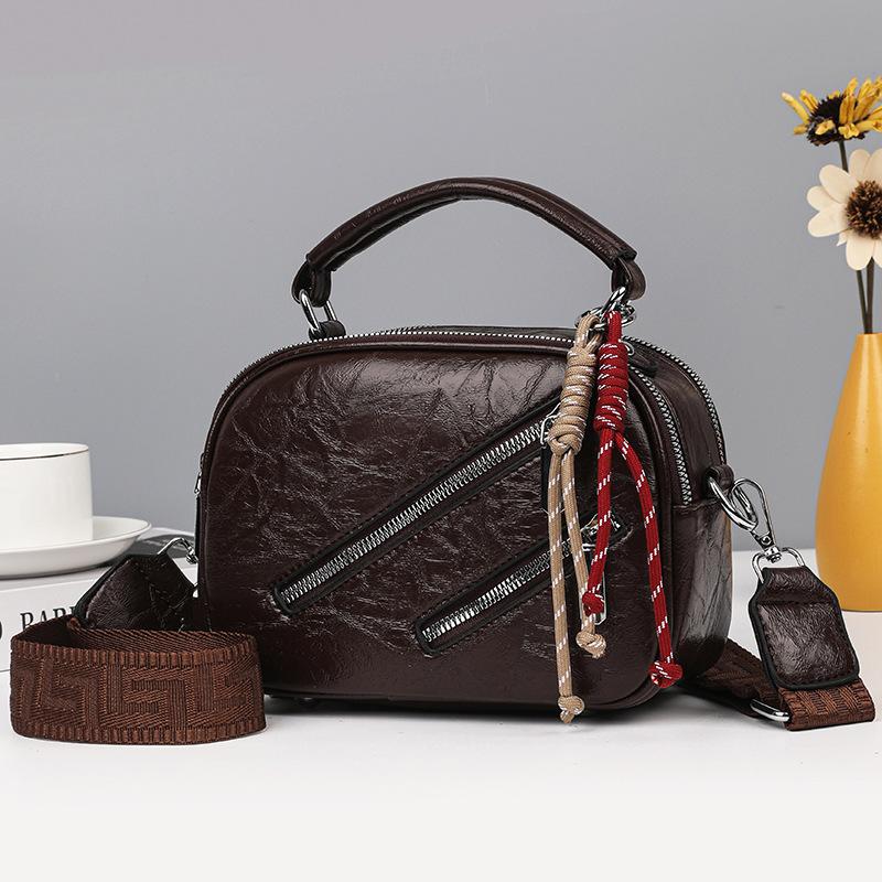 Women Middle-aged Mother Bag Large Capacity Fashion Single Shoulder Hand Crossbody Bag Casual Women's Bag