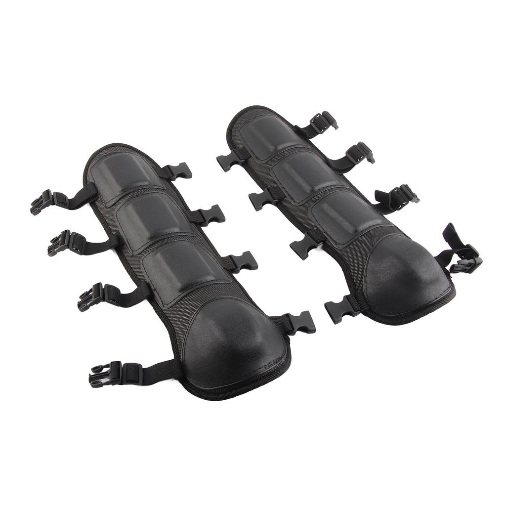 Chrániče kolen Vysoká ochrana Pohodlné Snadné sundávání Optimální střih Ventilace Motorová pila Holeně