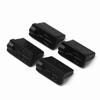 20 Pcs 13 X 5 X 8mm USB Female Port Cover Caps Black USB Port Plugs Dust Cover