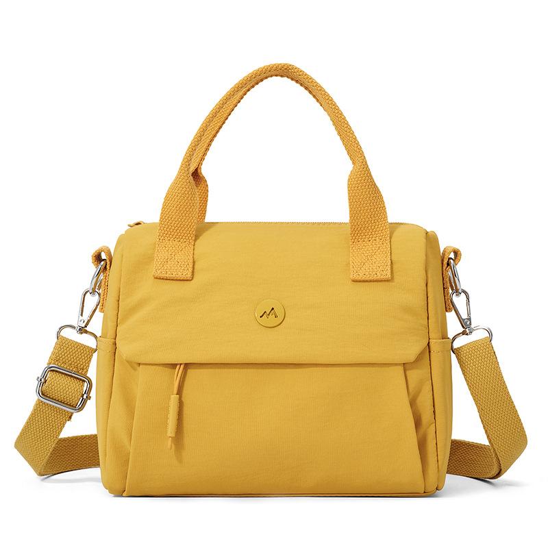 Vintage Women's Bag Lightweight Shoulder Crossbody Bag Solid Color Commuter Small Square Bag