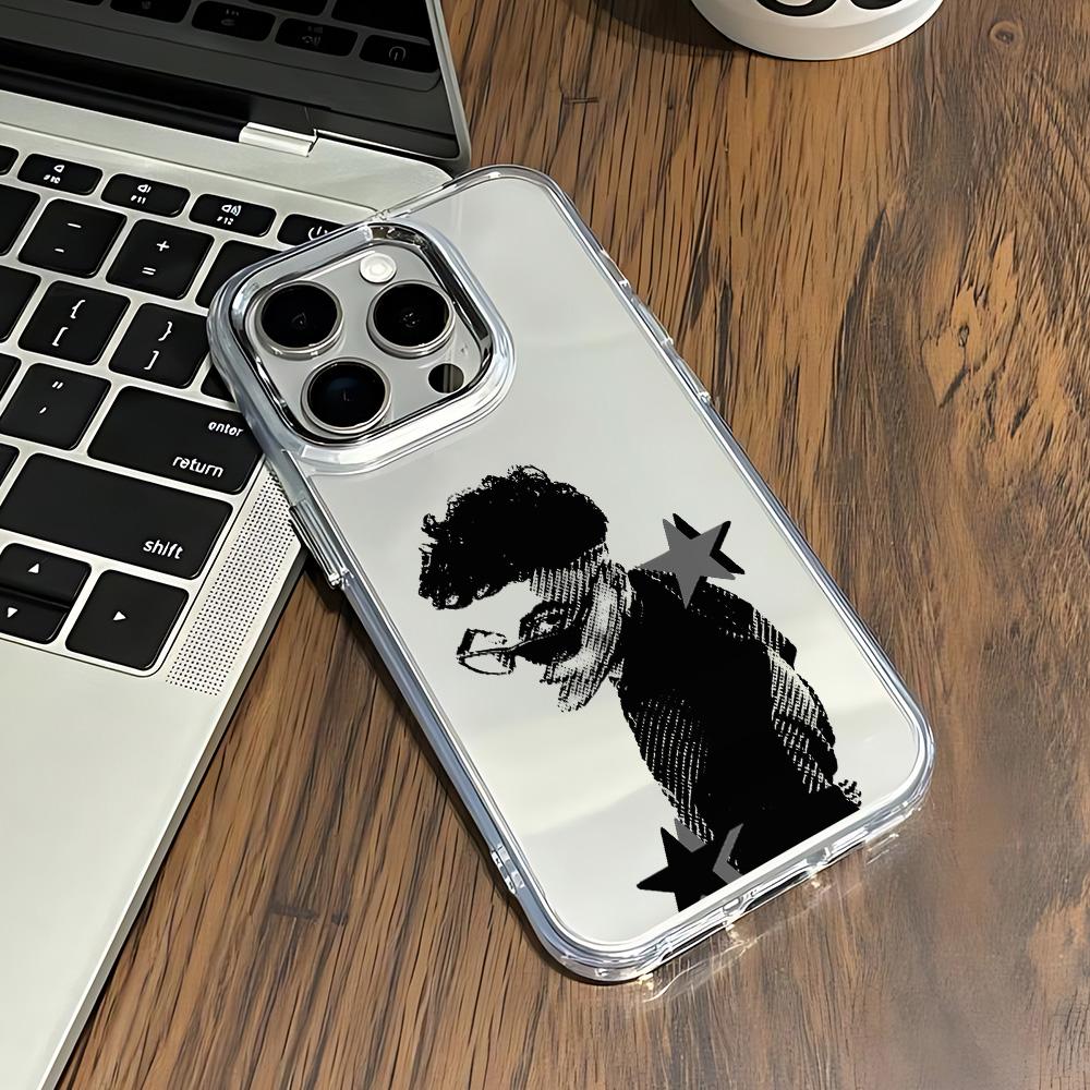 

Rapper Phone Case For iPhone 17 16e 16 15 14 13 12 11 mini Pro Max X XR XSMAX 8 7 Air Plus R-Rauw Alejandro Transparent Cover iPhone 12 ProMax
