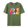 Beagle Art Tshirt Art Style Pet Companion Printed Animated Tshirt Top Tshirts for Men Graphic Tee Cotton