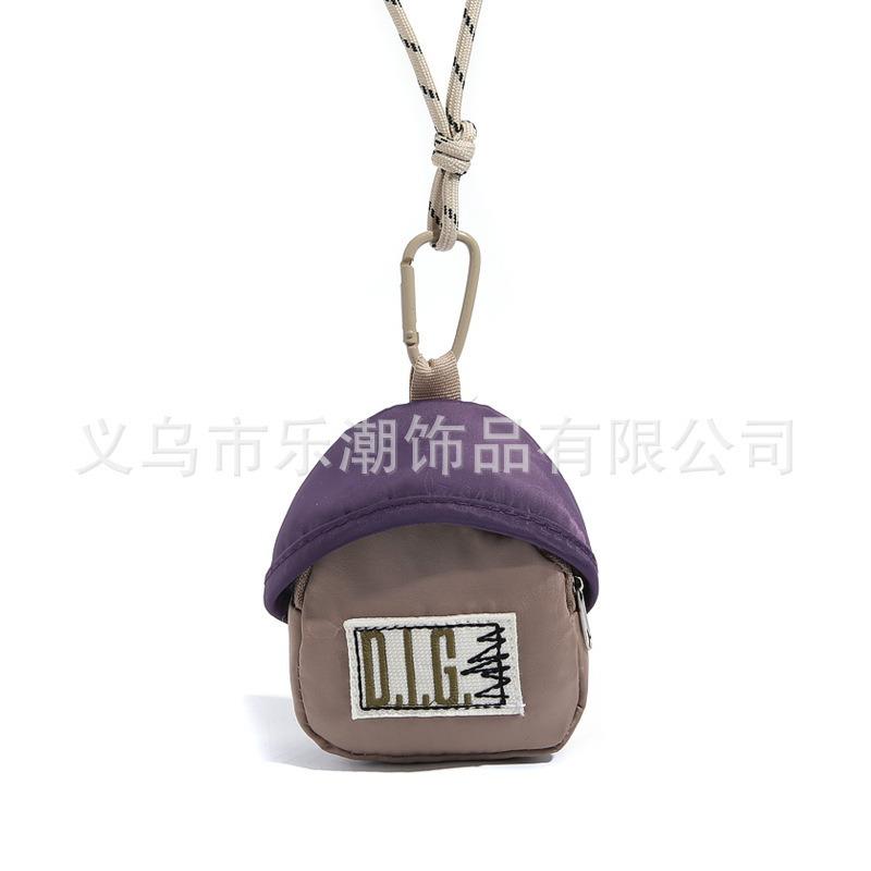 Key Bag, Mini Bag, Sports Style Mushroom Bag, Personalized Bag, Pendant, Keychain, Earphone, Change Bag, Outdoor Back.