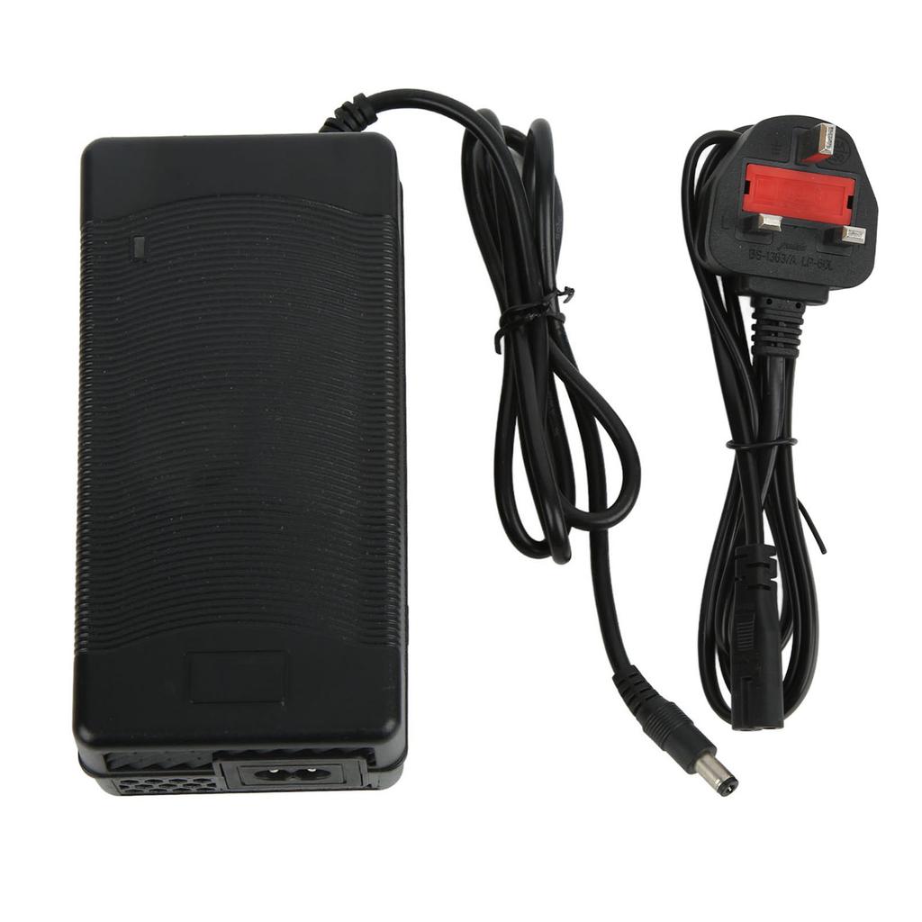 10 Inches Electric Scooter Charger with DC2.1 Interface Double Panel Scooter Power Charger 180‑240VUK Plug