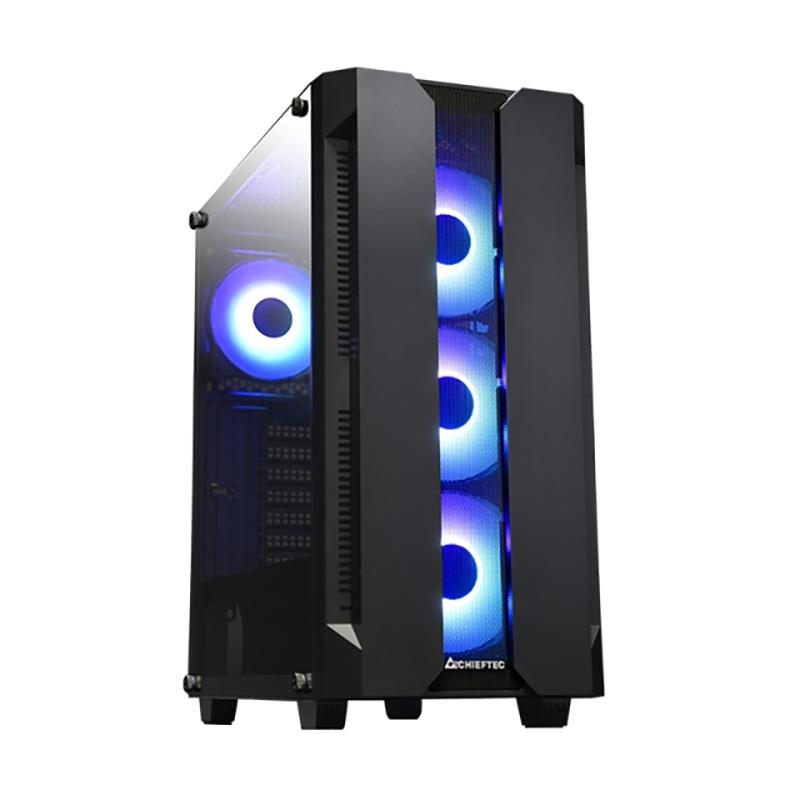 Chieftec HUNTER GS-01B-OP ATX ARGB Case with Window Without Power Supply