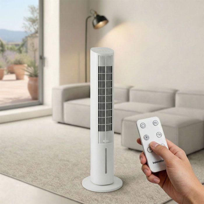 Climatiseur évaporatif portable - INNOVAGOODS - Hushly - 4 en 1 - Réservoir 3,5 L - Silencieux <46 dB