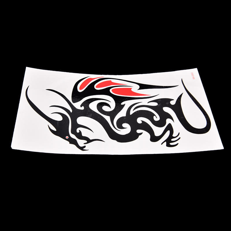 Waterproof Temporary Tattoo Sticker Body Art 10.5*6Cm Dragon Tattoo Totem Water