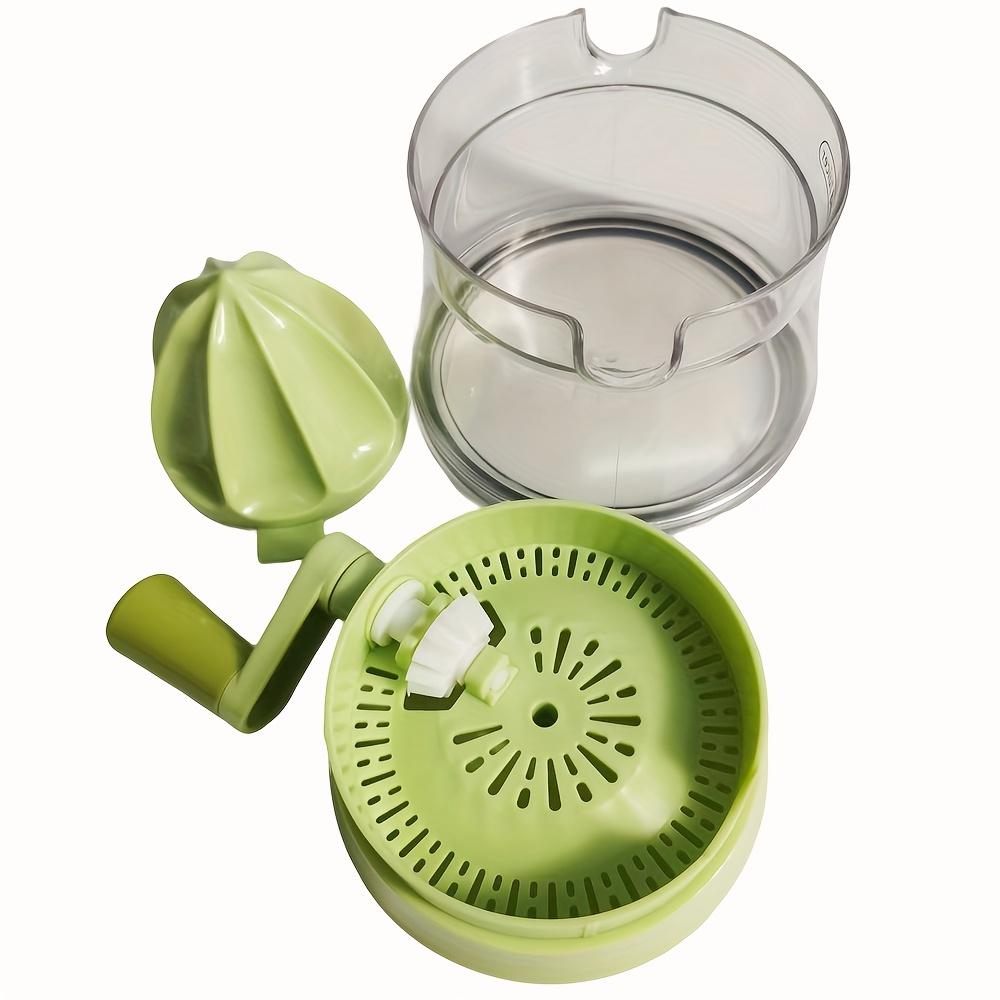 

Ручная соковыжималка Многофункциональная соковыжималка для апельсинов и лимонов Ручная портативная соковыжималка для цитрусовых Машина Кухонный инструмент Ручная соковыжималка для цитрусовых зелёный